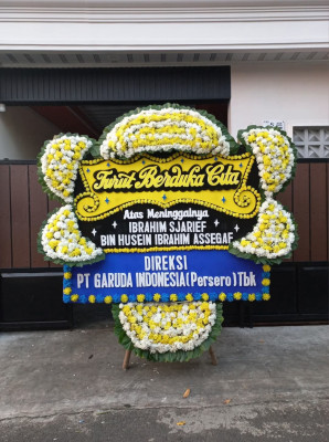Papan Bunga Duka di Tirtomartani